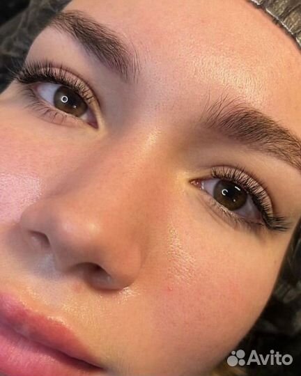 Наращивание ресниц на дому за 1.20-2ч