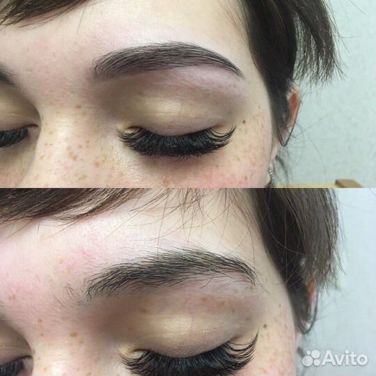 Коррекция и оформление бровей