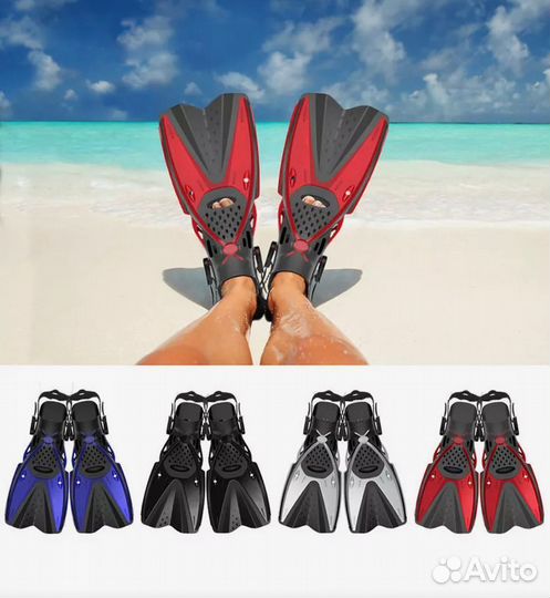 Ласты для подводной охоты 2 шт