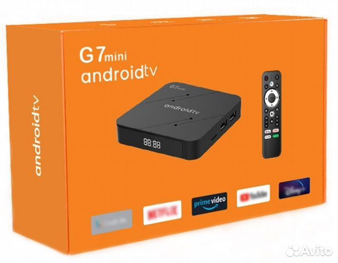 Android TV box G7, Android TV 11, Amlogic S905 w2