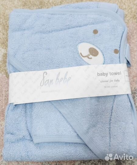 Полотенце-уголок для малышей