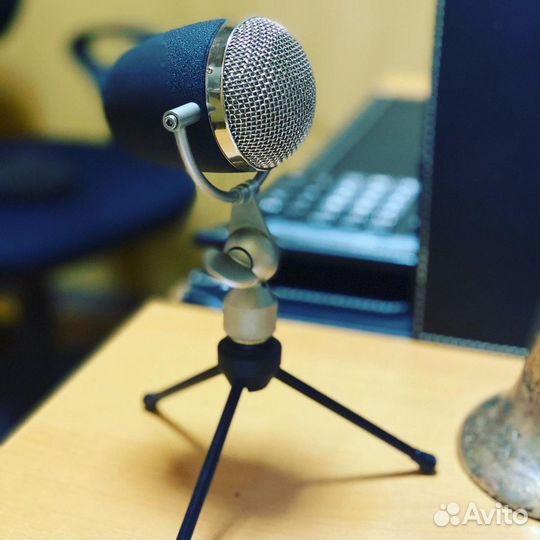 Ретро микрофон студийный