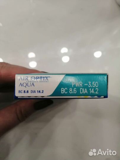 Контактные линзы Air Optix Aqua