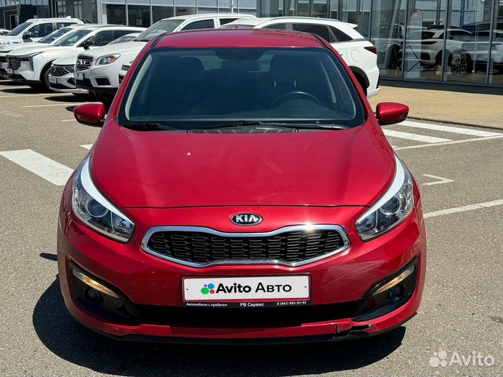 Kia Ceed 1.6 AT, 2017, 100 000 км