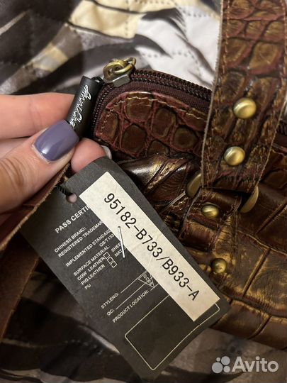 Сумка кожаная