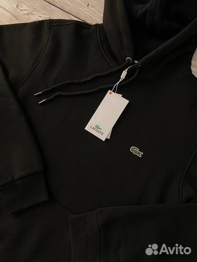 Толстовка Lacoste черная мужская