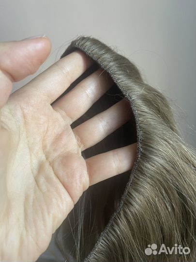 Нано тресс детские волосы блонд