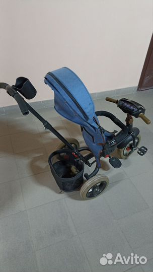 Детский велосипед с ручкой бу