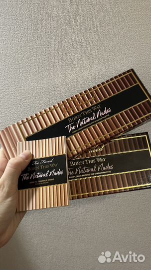 Палитра теней too faced