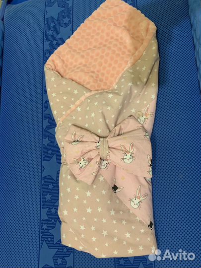 Конверт трансформер, бортики в кроватку, простынь