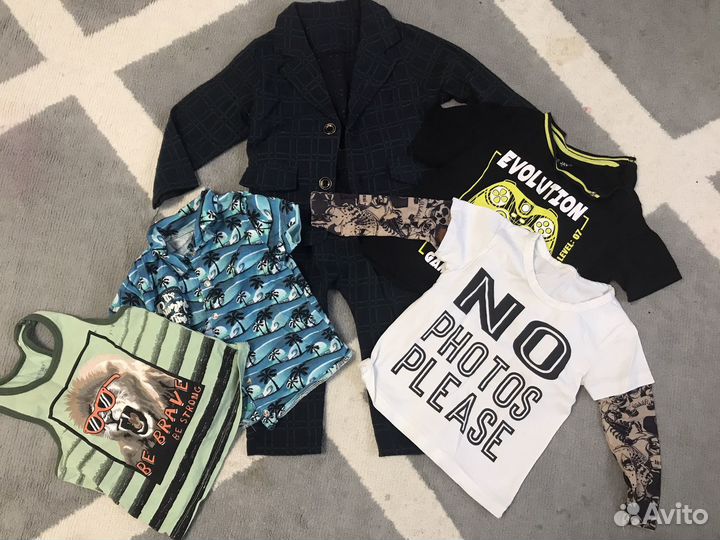 Пакет вещей на мальчика 80