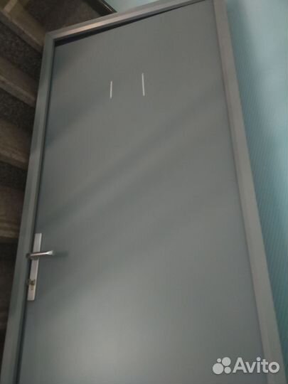 Дверь ктп 45, алюминиевая со стеклом