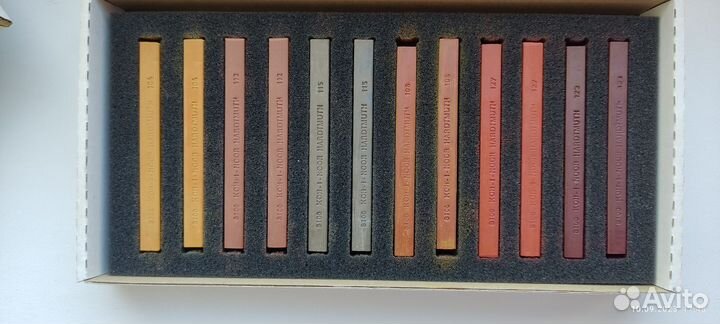 Твердая пастель (оттенки коричневого) Koh-i-Noor