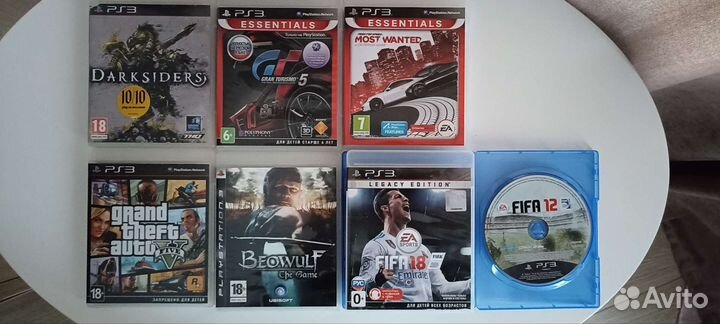 Игры диски для sony play station 3 ps3