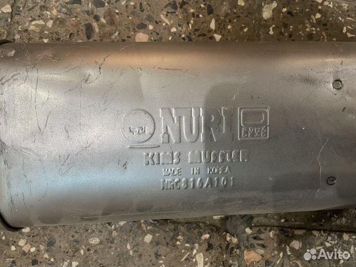 Резонатор Hyundai Accent