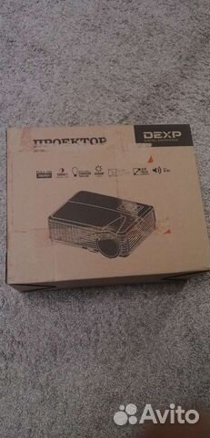 Проектор dexp DL-100+новый экран купить в Москве | Электроника | Авито