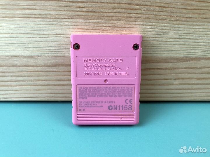 Оригинальная Карта Памяти PS2 fmcb