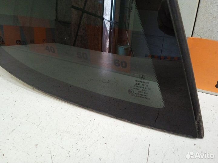 Стекло глухое зад. левое Mercedes-Benz M-Class