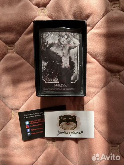 Карты для игры в мафию BTS