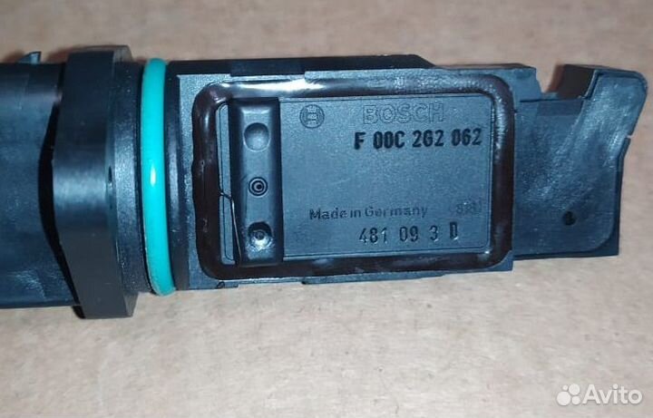 Термоанемометрический расходомер воздуха N62B44