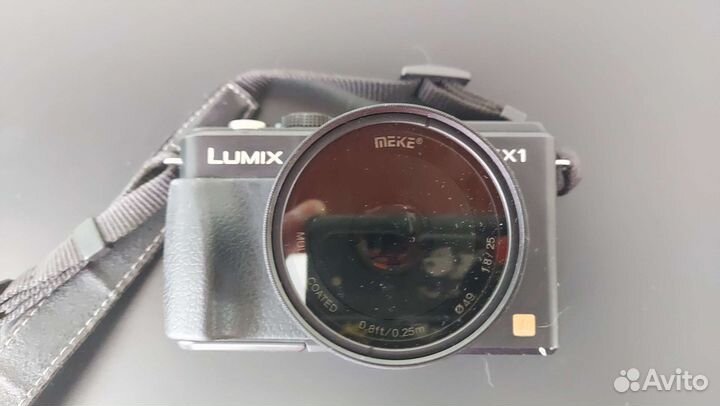 Panasonic gx1 meike 25 mm