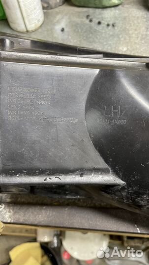 Фара левая киа рио 3