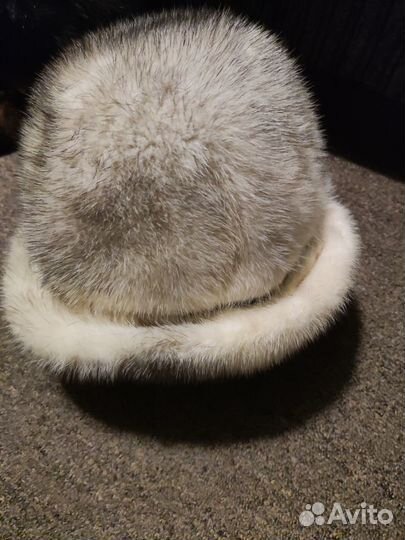 Шапка из натурального меха женская