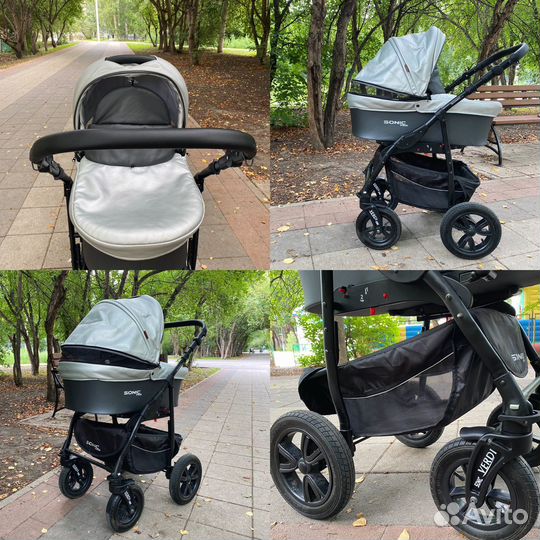 Коляска verdi sonic pro 3 в 1