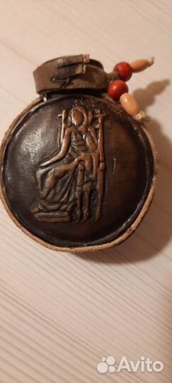 Медный флакон из-под розового масла (конкум)