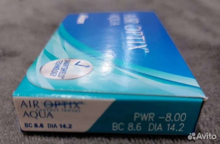 Линзы контактные