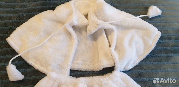 Костюм зайки для девочки 4-6 лет