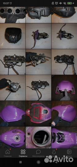 Рама honda CBR600F4i
