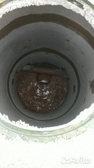 Чистка и углубление колодцев. Септик из колец