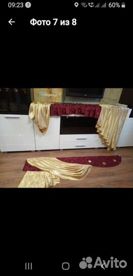 Шторы тюль ламбрикен