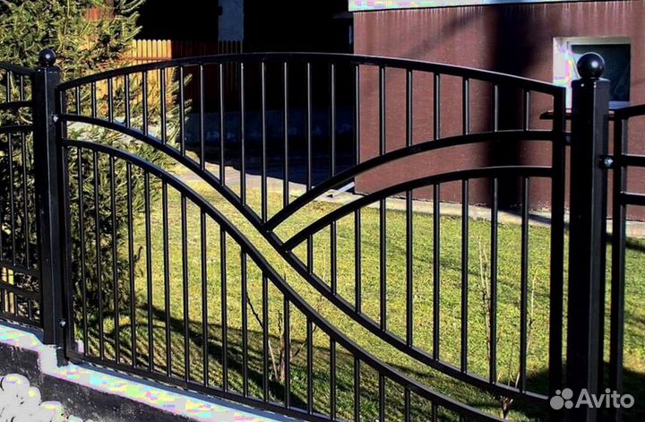 Заборы металлические Модель № 1321