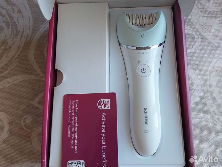 Эпилятор philips новый