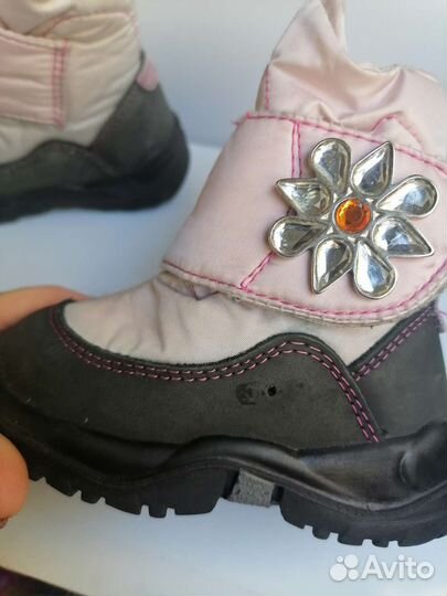 Сапоги ботинки зимние для девочки