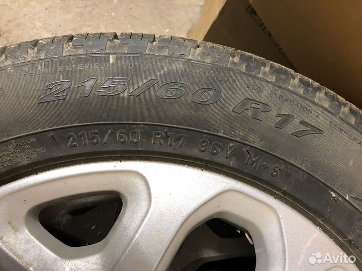 Комплект колес Рено Каптюр r17