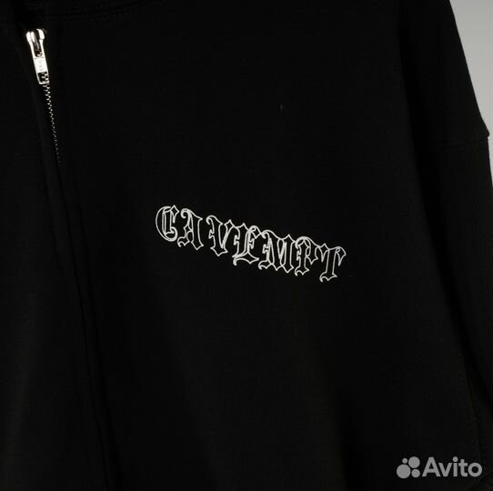 Зип худи cav empt черное