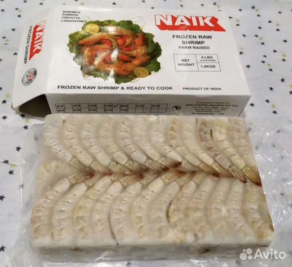 Тигровые креветки