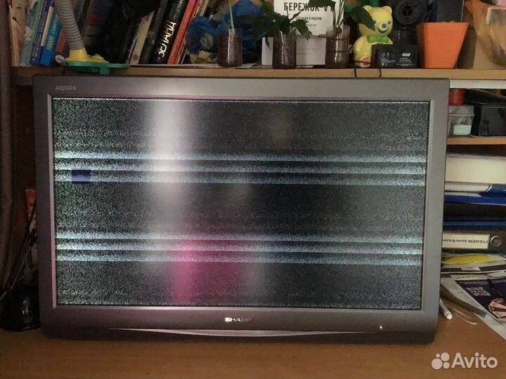 Телевизор Sharp Aquos lc-32d44ru не исправен