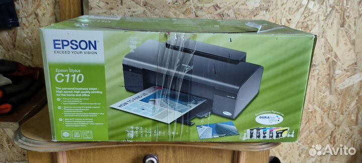 Струйный принтер Epson Stylus C110 (цветной)