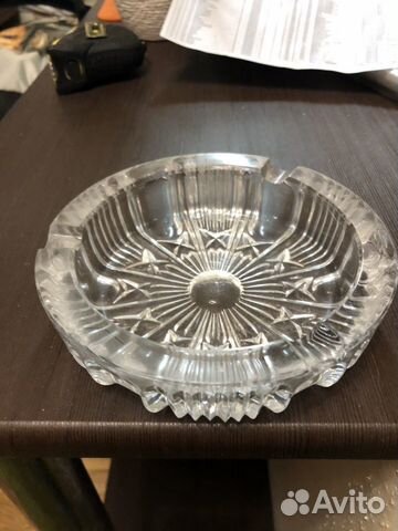 Пепельница хрустальная