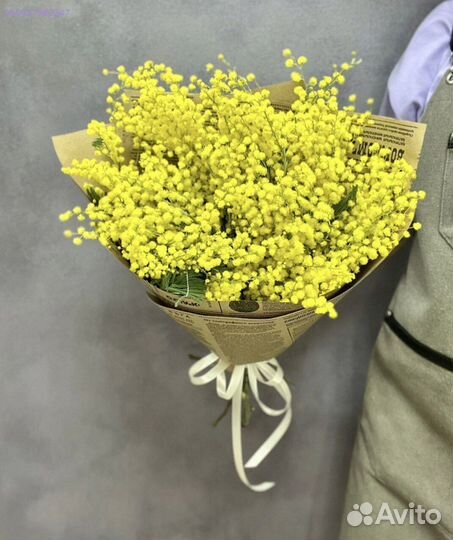 Букеты из мимозы (Арт.33862)