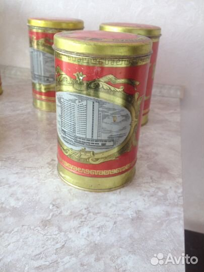 Банки металлические для сыпучих продуктов