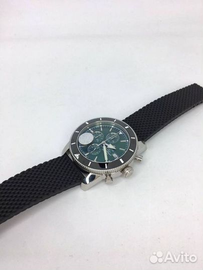 Часы Breitling каучуковый ремешек