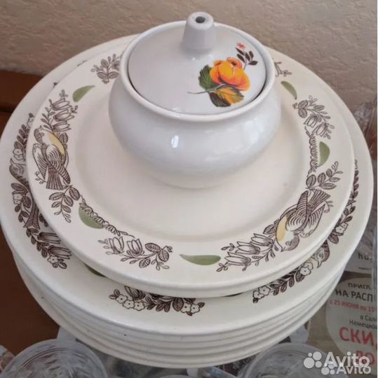 Посуда советских времен