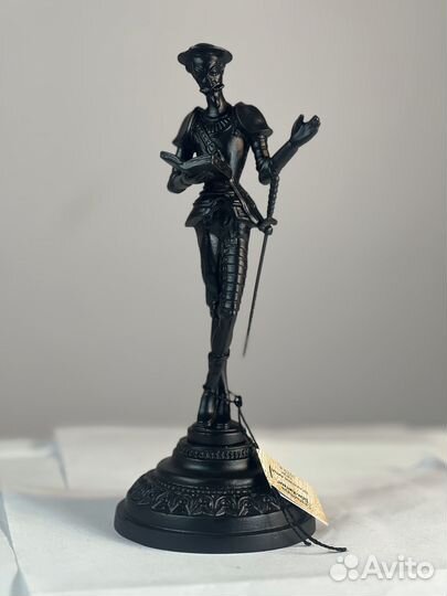 Дон-кихот. Каслинское литье. Касли. Чугун. Бирка