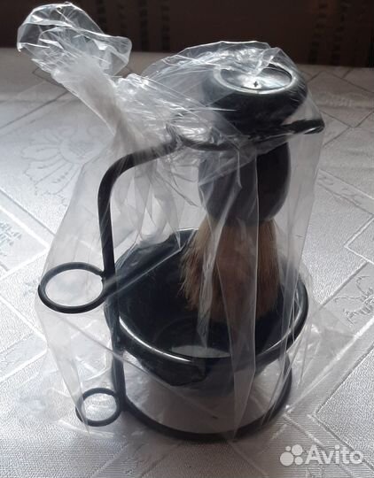 Набор для бритья: Помазок, чаша и подставка