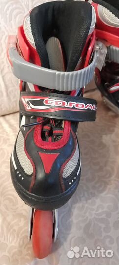 Ролики раздвижные р-р 30-33